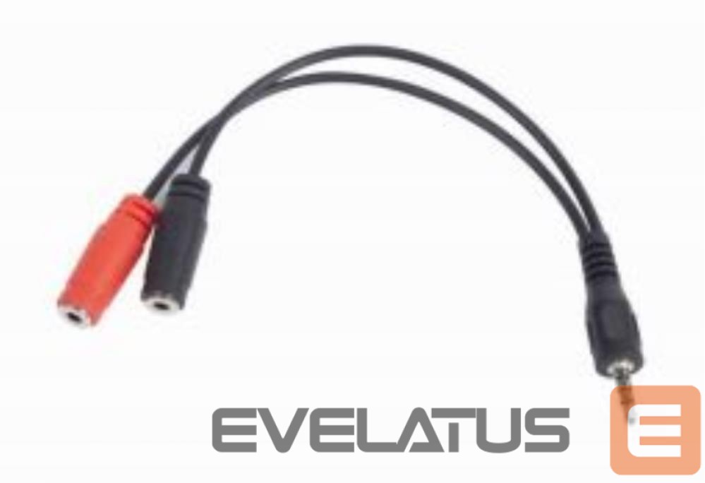 Kaabel Gembird CABLE AUDIO 3.5MM 4-PIN TO/3.5MM S+MIC CCA-417