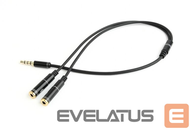 Kaabel Gembird CABLE AUDIO 3.5MM 4-PIN TO/3.5MM S+MIC CCA-417M