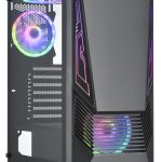 Arvuti korpus GOLDEN TIGER  Case||Buffalo M730i|MidiTower|Not included|ATX|MicroATX|Colour Black|BUFFALOM730I 