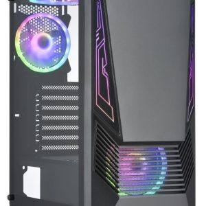 Arvuti korpus GOLDEN TIGER  Case||Buffalo M730i|MidiTower|Not included|ATX|MicroATX|Colour Black|BUFFALOM730I 