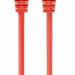 Võrgulülitid Gembird  PATCH CABLE CAT5E UTP 0.25M/RED PP12-0.25M/R 
