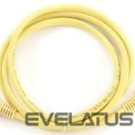Võrgulülitid Gembird  PATCH CABLE CAT5E UTP 1M/YELLOW PP12-1M/Y 