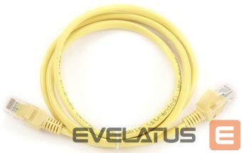 Võrgulülitid Gembird PATCH CABLE CAT5E UTP 1M/YELLOW PP12-1M/Y