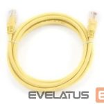 Võrgulülitid Gembird  PATCH CABLE CAT5E UTP 2M/YELLOW PP12-2M/Y 