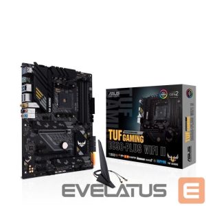 AMD protsessori emaplaat Asus  Mainboard||AMD B550|SAM4|ATX|Memory DDR4|Memory slots 4|1xPCI-Express 3.0 1x|1xPCI-Express 3.0 4x|1xPCI-Express 4.0 16x|2xM.2|1xHDMI|1xDisplayPort|2xAudio-In|3xAudio-Out|2xUSB 2.0|1xUSB type C|5xUSB 3.2|1xOptical S/PDIF|1xRJ45|TUFGAMB550-PLUSWIFIII 