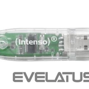 Mälupulk Intenso  MEMORY DRIVE FLASH USB2 32GB/TRANSPARENT 3502480 