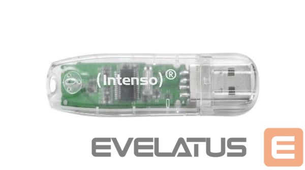 Mälupulk Intenso MEMORY DRIVE FLASH USB2 32GB/TRANSPARENT 3502480
