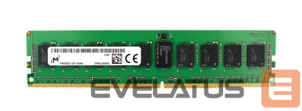 Operatiivmälu DDR3 Micron Server Memory Module||DDR4|16GB|RDIMM/ECC|3200 MHz|1.2 V|Chip Organization 2048Mx72|MTA18ASF2G72PDZ-3G2R