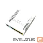 Võrgulülitid Mikrotik  Switch||CSS106-1G-4P-1S|5x10Base-T / 100Base-TX / 1000Base-T|1xSFP|CSS106-1G-4P-1S 