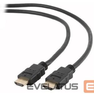 Monitori tarvik Gembird  CABLE HDMI-HDMI 0.5M V2.0 BLK/CC-HDMI4-0.5M 