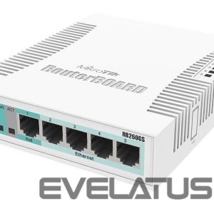 Võrgulülitid Mikrotik  Switch||CSS106-5G-1S|Desktop/pedestal|5x10Base-T / 100Base-TX / 1000Base-T|1xSFP|CSS106-5G-1S 