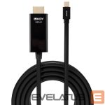 Monitori tarvik LINDY  CABLE MINI DP TO HDMI 2M/36927 