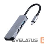 Üleminek Cablexpert  I/O HUB USB-C 4PORT/UHB-CM-U3P1U2P3-01 