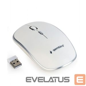 Arvutihiir Gembird  MOUSE USB OPTICAL WRL/WHITE MUSW-4B-01-W 
