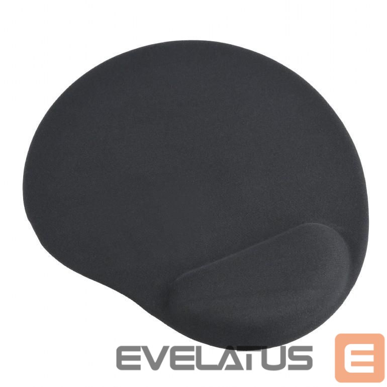 Arvutihiir Gembird MOUSE PAD GEL BLACK/MP-GEL-BK