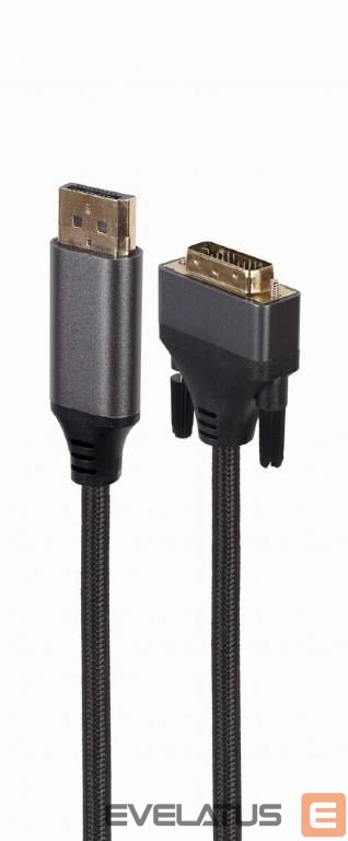Monitori tarvik Gembird CABLE DISPLAY PORT TO DVI/1.8M CC-DPM-DVIM-4K-6