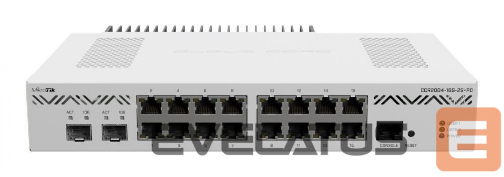 Ruuterid Mikrotik NET ROUTER 1000M 16PORT/CCR2004-16G-2S+PC