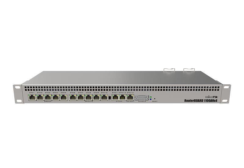 Ruuterid Mikrotik NET ROUTER 10/100/1000M 13PORT/RB1100X4