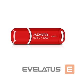 Mälupulk ADATA  MEMORY DRIVE FLASH USB3.1 32GB/RED AUV150-32G-RRD 