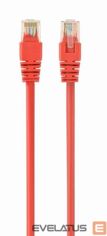 Võrgulülitid Gembird PATCH CABLE CAT5E UTP 2M/RED PP12-2M/R