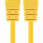 Võrgulülitid Gembird  PATCH CABLE CAT5E UTP 3M/YELLOW PP12-3M/Y 