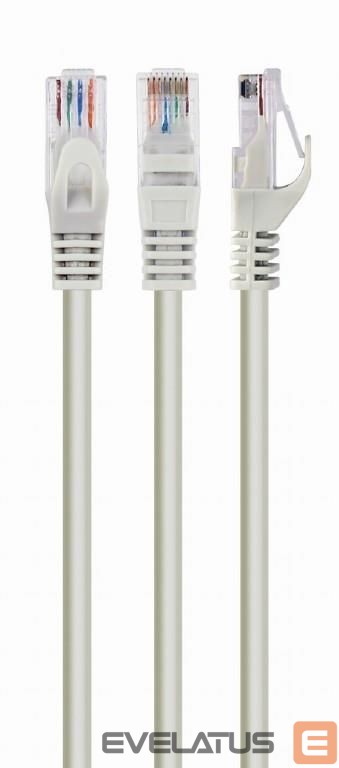Võrgulülitid Gembird PATCH CABLE CAT6 UTP 2M/GREY PP6U-2M
