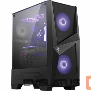 Arvuti korpus MSI  Case||MAG FORGE 100M|MidiTower|Not included|ATX|MicroATX|MiniITX|Colour Black|MAGFORGE100M 