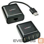 Moodulid ja transiiverid LINDY  I/O EXTENDER USB2 60M CAT.6/42679 