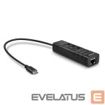 Üleminek LINDY  I/O HUB USB3.1 & LAN ADAPTER/43249 