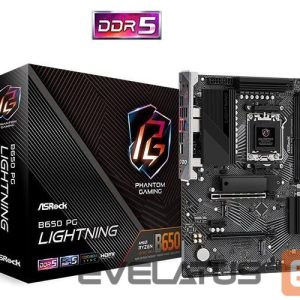 AMD protsessori emaplaat Asrock  Mainboard||AMD B650|SAM5|ATX|Memory DDR5|Memory slots 4|2xPCI-Express 4.0 1x|2xPCI-Express 4.0 16x|3xM.2|1xHDMI|1xAudio-In|1xAudio-Out|1xMicrophone|4xUSB 2.0|7xUSB 3.2|2xUSB-C|1xRJ45|B650PGLIGHTNING 