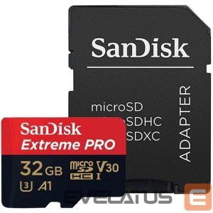 Muu arvutitarvik SANDISK BY WESTERN DIGITAL  MEMORY MICRO SDHC 32GB UHS-I/W/A SDSQXCG-032G-GN6MA SANDISK 