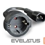 Üleminek Gembird  CABLE POWER ADAPTER C14/PC-SFC14M-01 