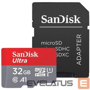 Muu arvutitarvik SANDISK BY WESTERN DIGITAL  MEMORY MICRO SDHC 32GB UHS-I/W/A SDSQUA4-032G-GN6MA SANDISK 