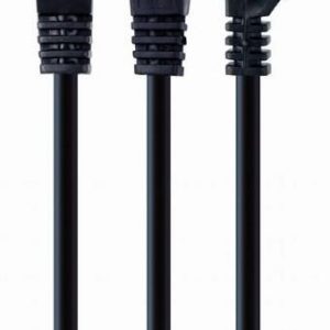 Võrgulülitid Gembird  PATCH CABLE CAT6 UTP 0.5M/BLACK PP6U-0.5M/BK 