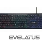 Arvuti klaviatuur Gembird  KEYBOARD MULTIMEDIA USB ENG/BLACK KB-UML3-02 
