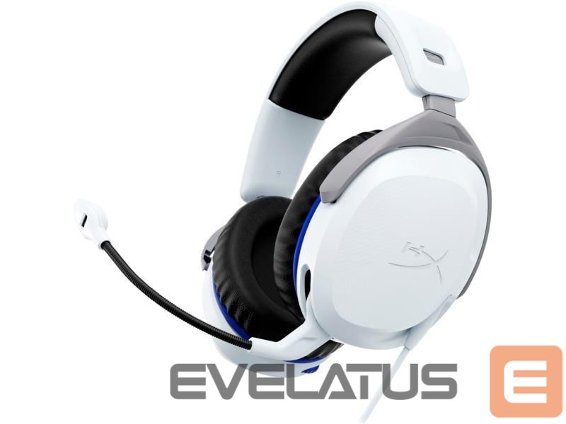 Kõrvaklapid HyperX HEADSET CLOUDX STINGER2/WHITE/BLUE 75X29AA