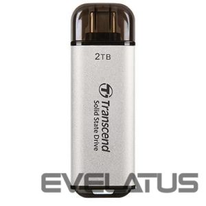 Kõvaketas SSD Transcend  External SSD||ESD300|2TB|USB-C|Write speed 950 MBytes/sec|Read speed 1500 MBytes/sec|TS2TESD300S 