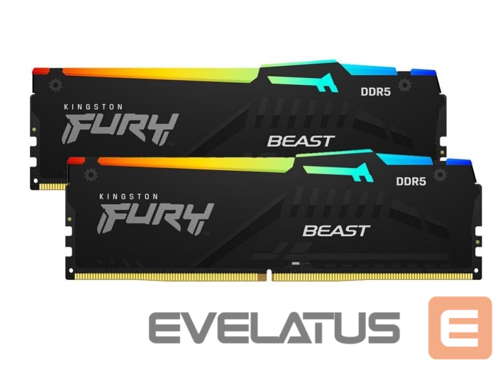 Operatiivmälu DDR4 Kingston MEMORY DIMM 16GB DDR5-6000/K2 KF560C36BBEAK2-16
