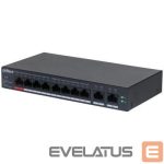 Võrgulülitid DAHUA  Switch||CS4010-8GT-110|Type L2|Desktop/pedestal|8x10Base-T / 100Base-TX / 1000Base-T|PoE ports 8|DH-CS4010-8GT-110 