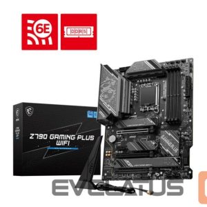 Intel protsessori emaplaat MSI  Mainboard||Intel Z790|LGA1700|ATX|Memory DDR5|Memory slots 4|1xPCI-Express 1x|3xPCI-Express 16x|4xM.2|1xHDMI|1xDisplayPort|4xUSB 2.0|3xUSB 3.2|1xUSB-C|1xPS/2|6xAudio port|Z790GAMINGPLUSWIFI 