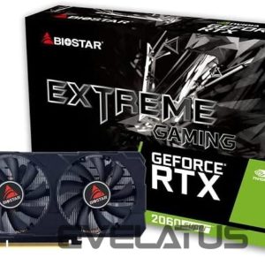 Graafikakaart / ideokaardid BIOSTAR  Graphics Card||NVIDIA GeForce RTX 2060 SUPER|8 GB|GDDR6|256 bit|PCIE 3.0 16x|GPU 1470 MHz|Dual Slot Fansink|1xDVI-D|1xHDMI|1xDisplayPort|VN2066RF82 