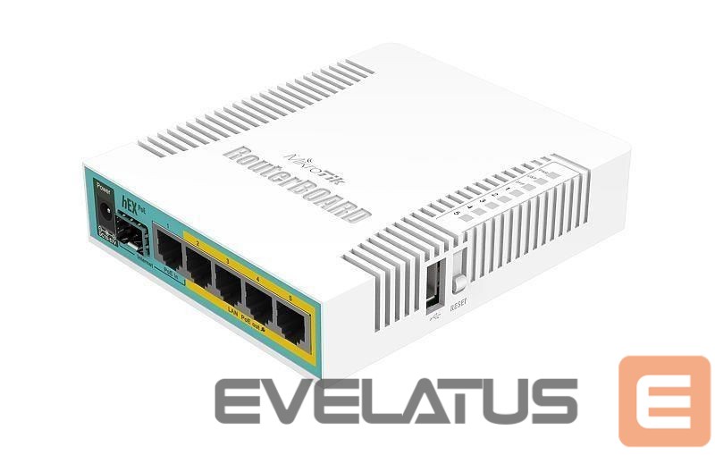 Ruuterid Mikrotik NET ROUTER 10/100/1000M 5PORT/HEX POE RB960PGS