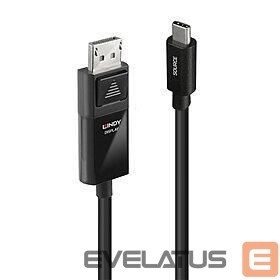 Monitori tarvik LINDY CABLE USB-C TO DP 8K60 2M/43342