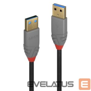 Kaabel LINDY  CABLE USB3.2 TYPE A 5M/ANTHRA 36754 