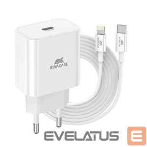 Laadijad ja juhtmed RIVACASE  MOBILE CHARGER WALL/WHITE PS4101 WD5 