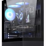 Arvuti korpus GOLDEN TIGER  Case||Raider DK-6|MidiTower|Case product features Transparent panel|Not included|ATX|Colour Black|RAIDERDK6 