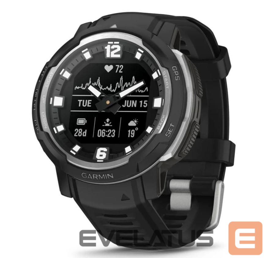 Nutikell Garmin SMARTWATCH INSTINCT CROSSOVER/BLACK 010-02730-03