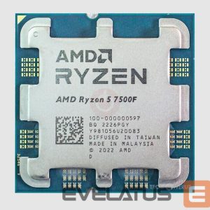 Protsessor AMD  CPU||Desktop|Ryzen 5|7500F|3700 MHz|Cores 6|6MB|Socket SAM5|65 Watts|OEM|100-000000597 