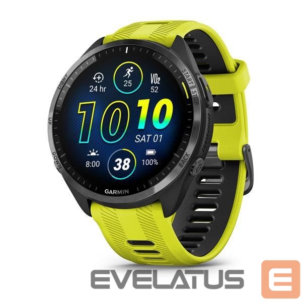 Nutikell Garmin SMARTWATCH FORERUNNER 965/YELLOW 010-02809-12