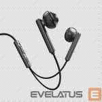 Kõrvaklapid Evelatus  Crystal Clear Audio headphones with 3.5 mm jack with microphone CCA-3.5BL Black